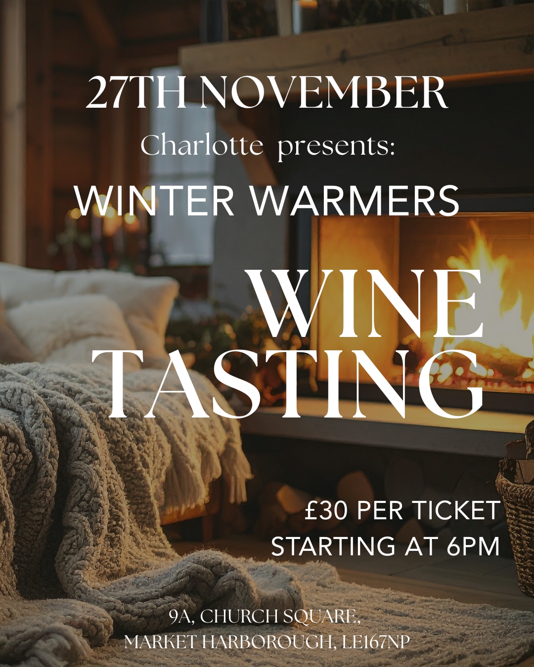 Wine Tasting - Winter Warmers