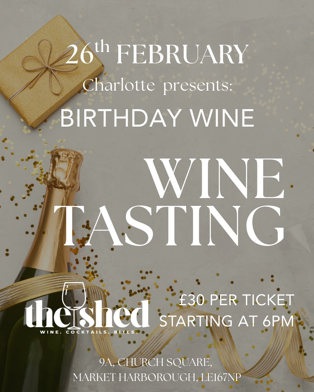 Wine Tasting - Birthday Wine