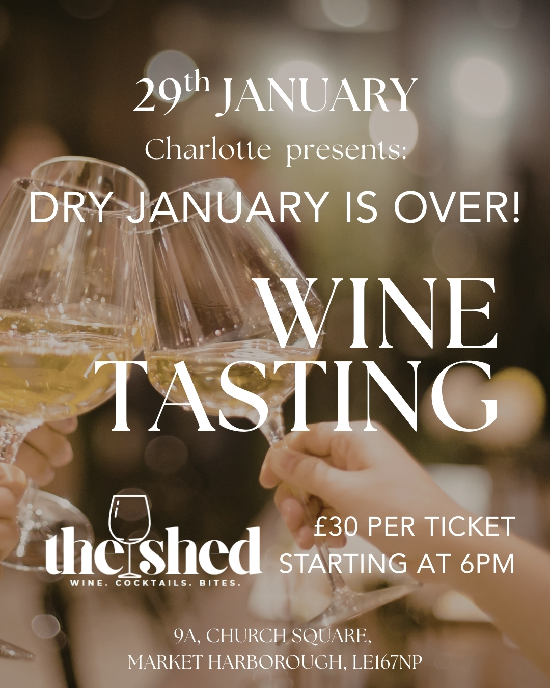 Wine Tasting - Dey January Is Over