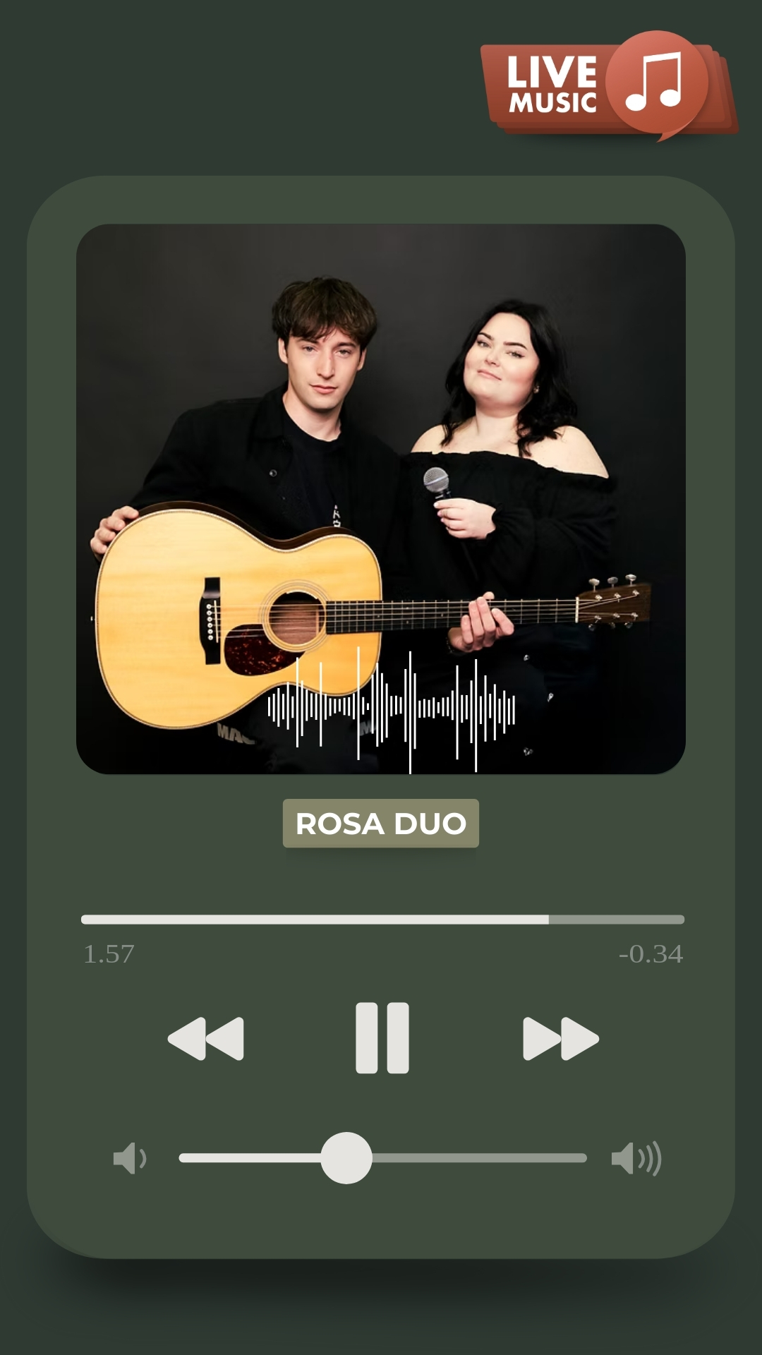 Live Music - Rosa Duo