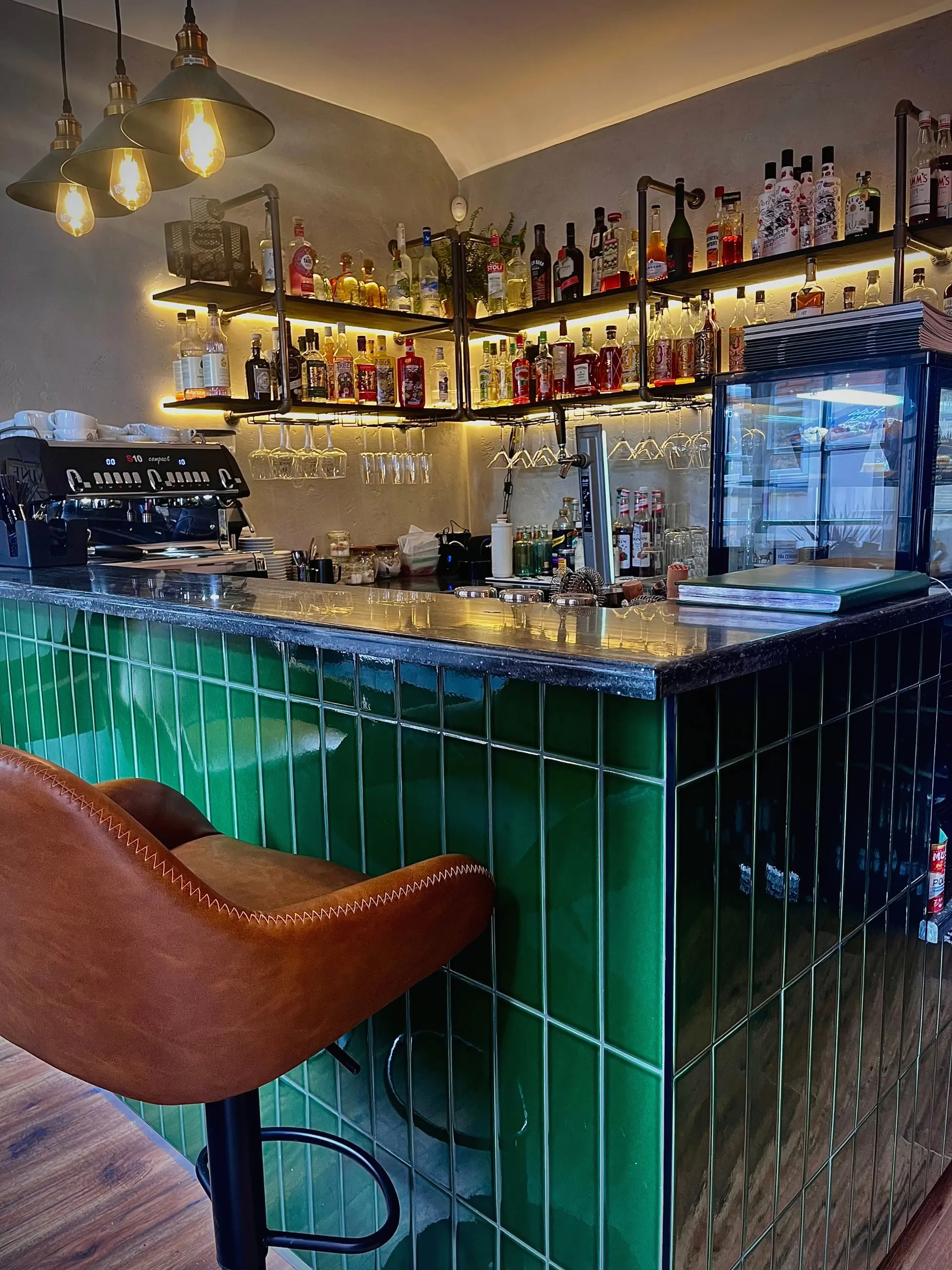 The Wine Shed bar room