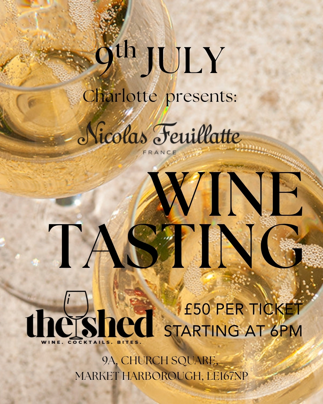 Wine Tasting - NICOLAS FEUILLATTE FLIGHT