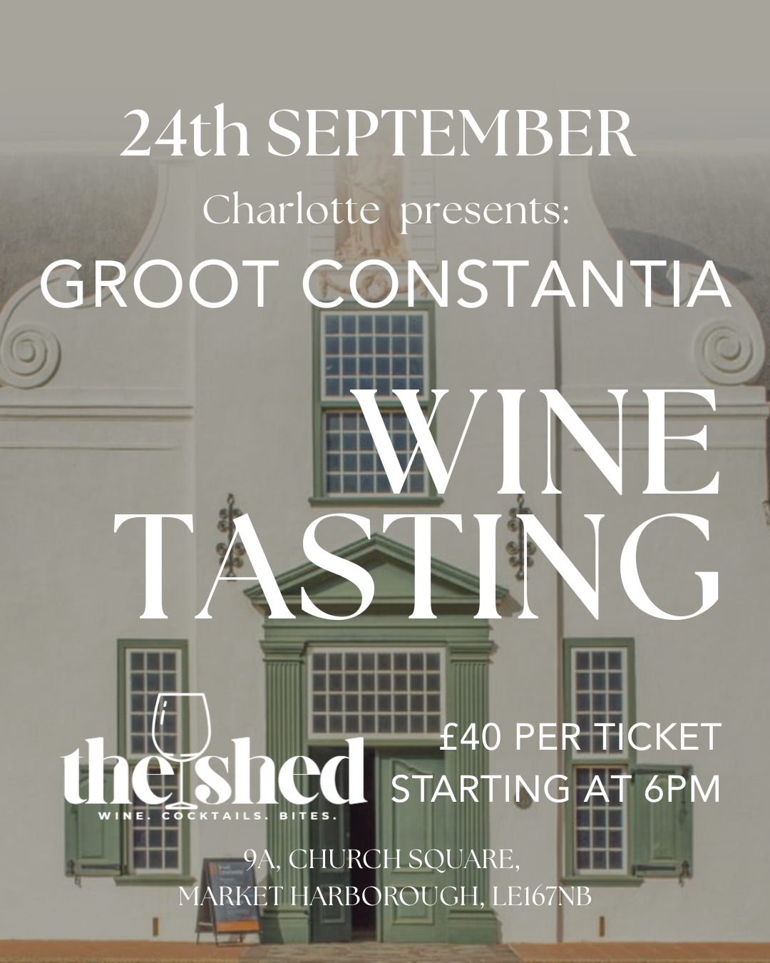 Wine Tasting - GROOT CONSTANTIA