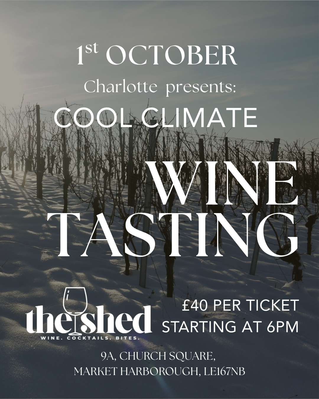 Wine Tasting - COOL CLIMATE