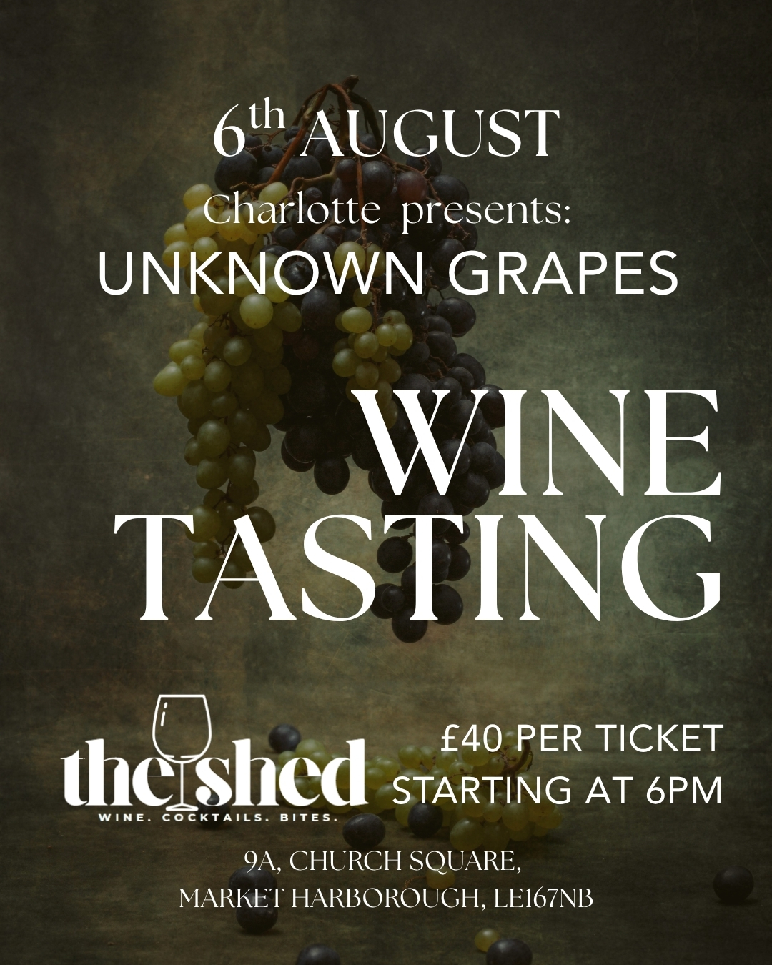 Wine Tasting - UNKNOWN GRAPES