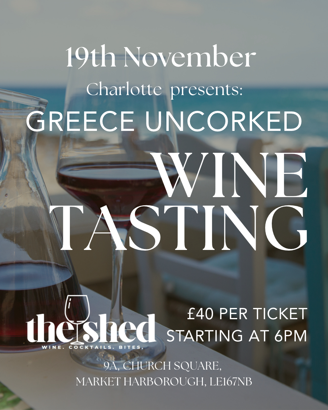 Wine Tasting - GREECE UNCORKED