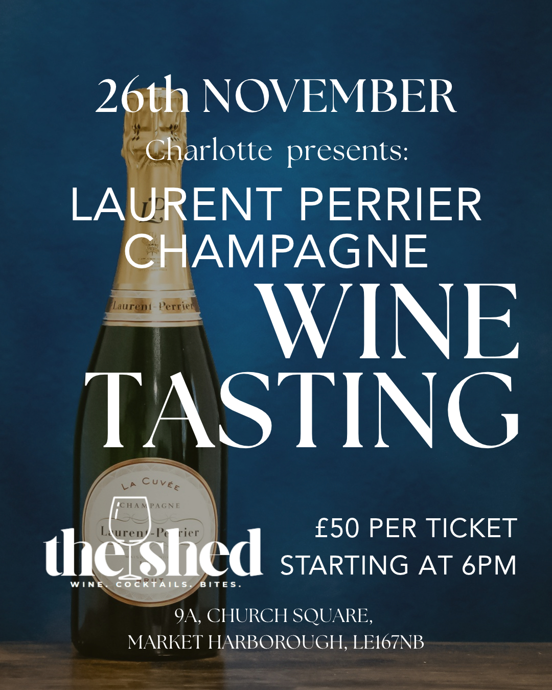 Wine Tasting - LAURENT PERRIER CHAMPAGNE