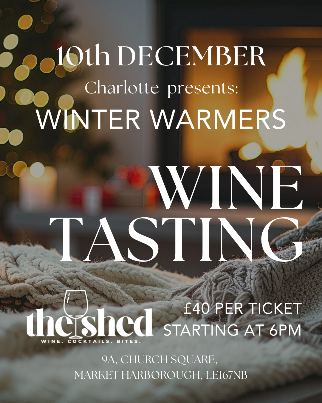 Wine Tasting - WINTER WARMERS